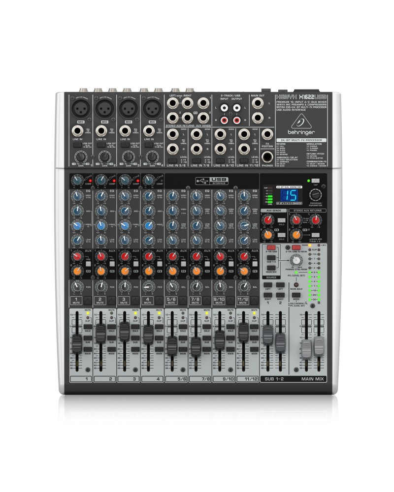 BEHRINGER XENYX X1622USB ベリンガー　アナログミキサー BEHRINGER - X1622USB - Mezclador Análogo X1622USB